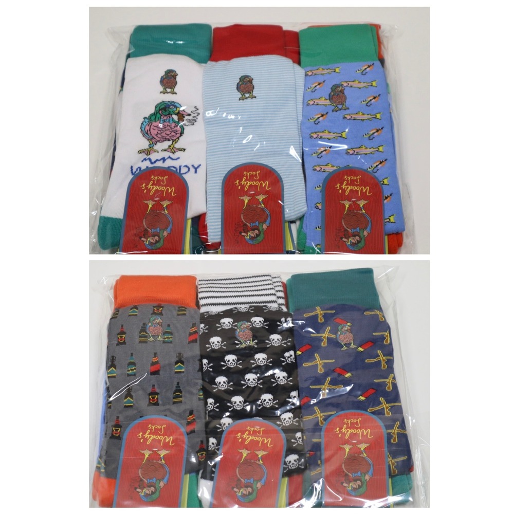 Woody's Men's 6 Pack of Socks